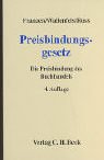 Preisbindungsgesetz: Die Preisbindung des Buchhandels, Rechtsstand: 20020901 cover image