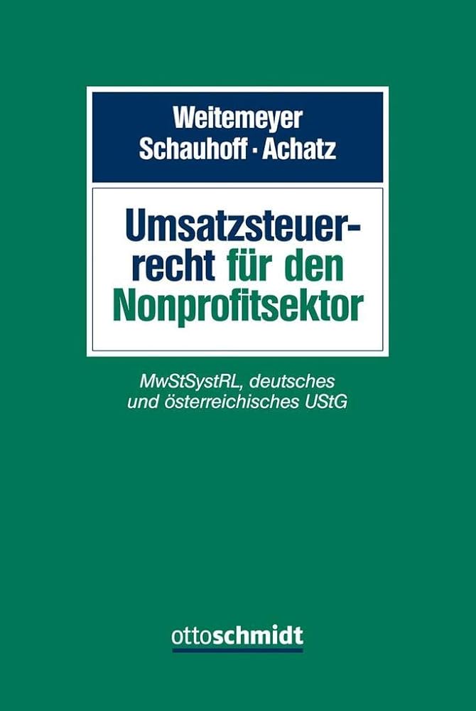 Umsatzsteuerrecht für den Nonprofitsektor: MwStSystRL, deutsches und österreichisches UStG cover image