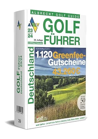 Albrecht Golf Führer Deutschland 23/24 inkl. Gutscheinbuch cover image