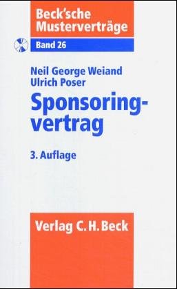 Sponsoringvertrag (Beck'sche Musterverträge, Band 26) cover image