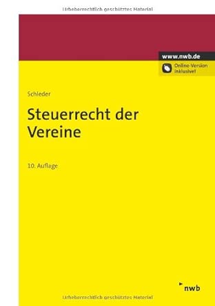 Steuerrecht der Vereine cover image