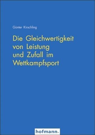 Die Gleichwertigkeit von Leistung und Zufall im Wettkampfsport cover image