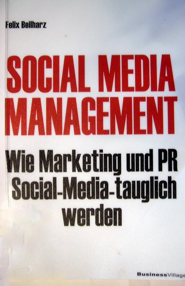 Social Media Management: Wie Marketing und PR Social Media-tauglich werden cover image