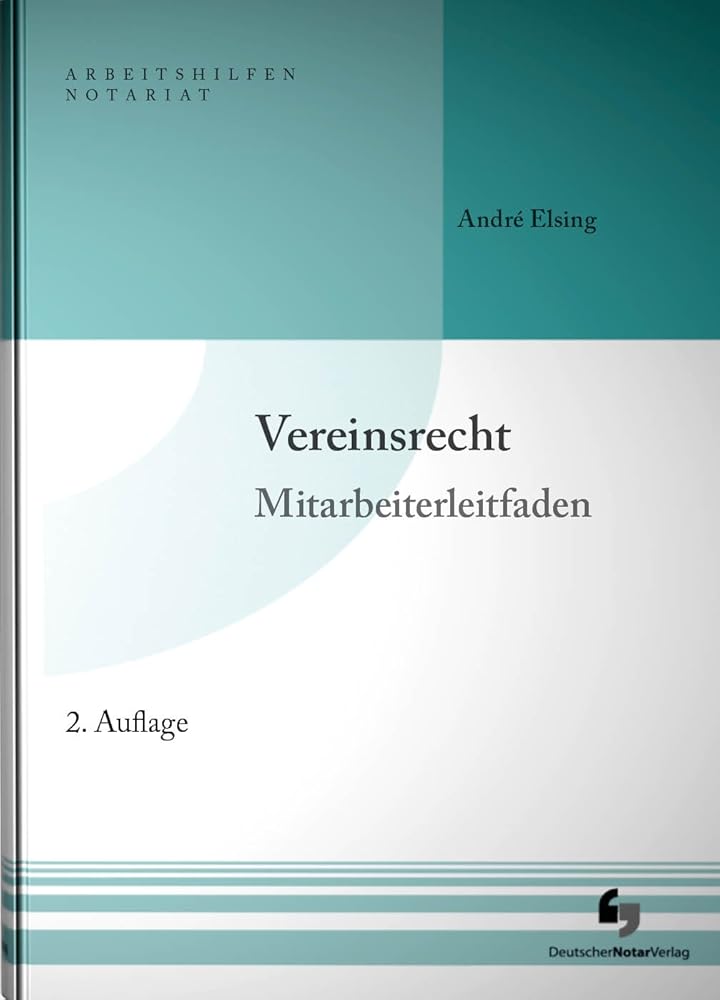Vereinsrecht: Mitarbeiterleitfaden cover image